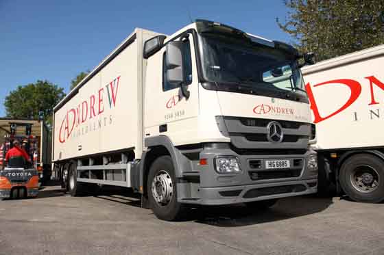 New Actros is the automatic choice for Andrew