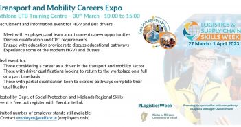 Transport and Mobility Careers Expo on horizon