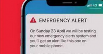 Road users get UK Emergency Alert advice